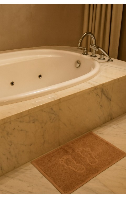 %100 Pamuk  4 Adet 30X50 Banyo Plaj Ayak Havlu Seti