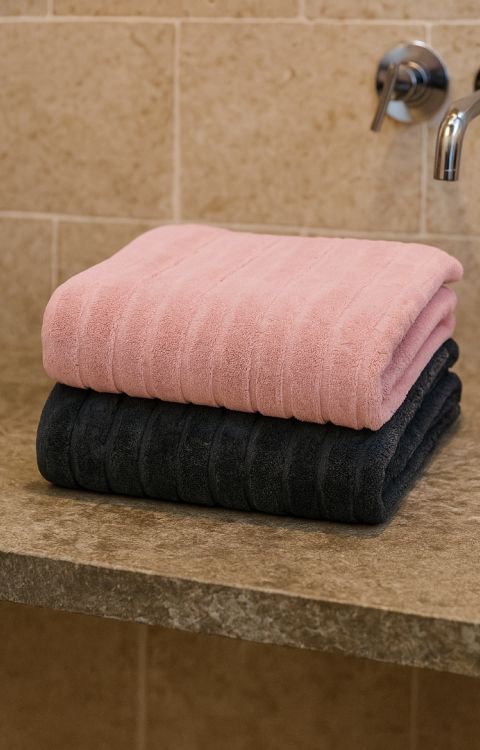 2 adet 70x140 Doğal Penye İpinden Üretilmiş Banyo Havlusu Suyu Çabuk Emer Uzun Yıllar Yumuşak Kalır2