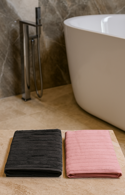 2 adet 70x140 Doğal Penye İpinden Üretilmiş Banyo Havlusu Suyu Çabuk Emer Uzun Yıllar Yumuşak Kalır2