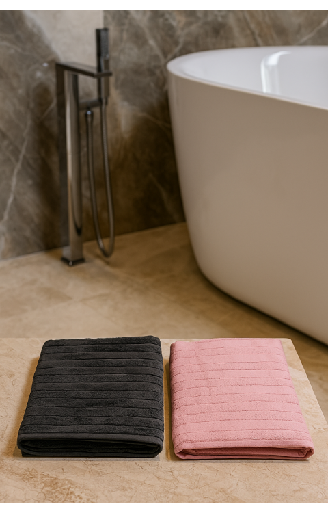 2 adet 70x140 Doğal Penye İpinden Üretilmiş Banyo Havlusu Suyu Çabuk Emer Uzun Yıllar Yumuşak Kalır2