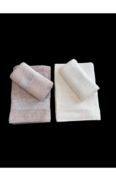 %70 Bambu %30 Pamuk İpinden 2 Adet 50x90 2 Adet 70x140 Kadın Erkek Banyo Havlusu4