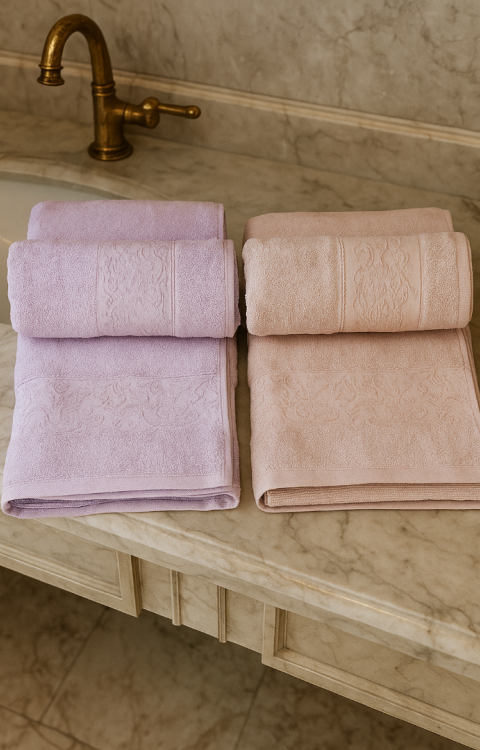 %70 Bambu %30 Pamuk İpinden 2 Adet 50x90 2 Adet 70x140 Kadın Erkek Banyo Havlusu5