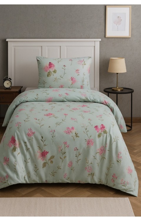 %80 Pamuk %20 Policotton Nevresim 160x220 Çarşaf 160x240 Yastık Kılıfı 1 Adet 50x70  Nevresim Takımı Turkuaz