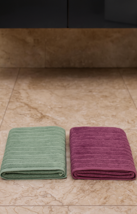 2 adet 70x140 Doğal Penye İpinden Üretilmiş Banyo Havlusu Suyu Çabuk Emer Uzun Yıllar Yumuşak Kalır3