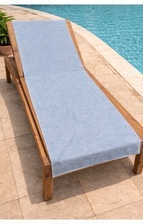 %100 Pamuklu 70x170cm Düz Renk Banyo Plaj Havlusu